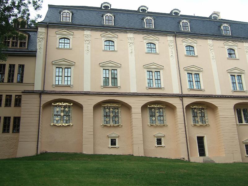 2009-08- (288).JPG - Anna Amalia Bibliothek - von der Ilm aus gesehen